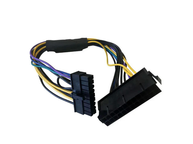 24Pin to Motherboard 18Pin Power Supply ATX Cable 18AWG for z620 Z420 28cm