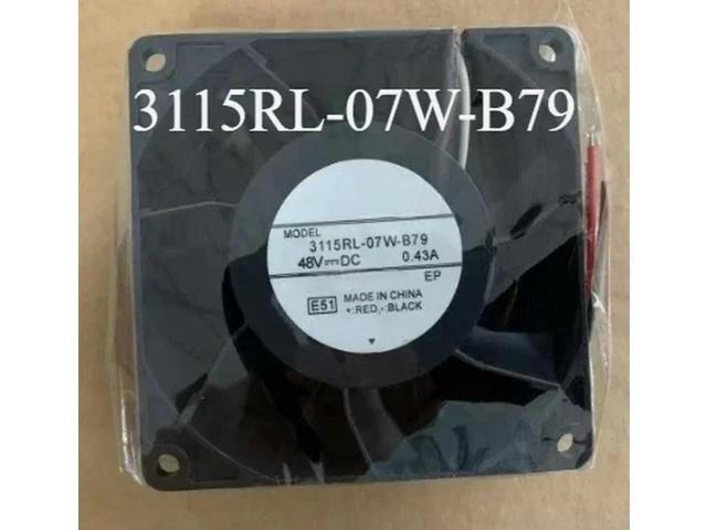 3115RL-07W-B79 48V 0.43A Cooling Fan 80X80X38MM Expedited shipping