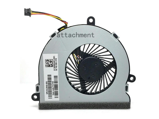 CPU Cooling Fan for PAVILION 15-AC 15-AF 15-AY Series 813946-001