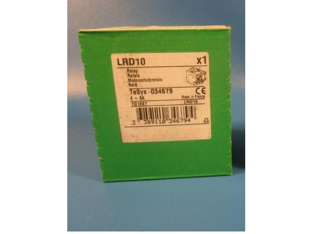 LRD10 LR-D10 LRD thermal overload relays - 4...6 A - class 10A Fast delivery