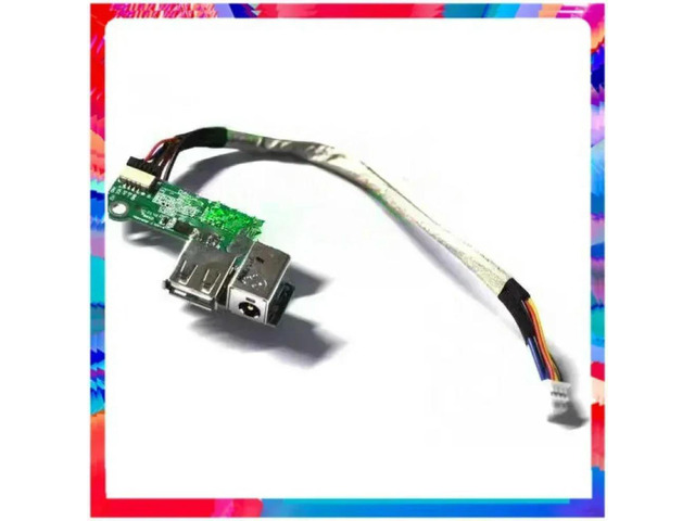 DC power jack with USB cable port Board 90W for Pavilion dv6000 laptop