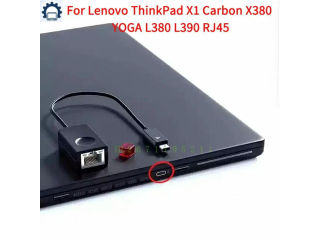 04X6435 For ThinkPad X1 Carbon X380 YOGA L380 L390 RJ45 Ethernet Extension Cable 5C10Y97178