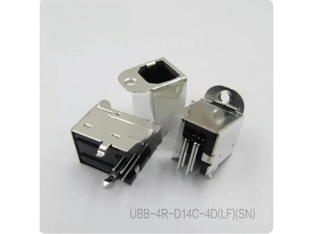 2pcs UBB-4R-D14C-4D(LF)(SN) JST USB Pin Socket PCB Mount Connector Electronic Board Parts