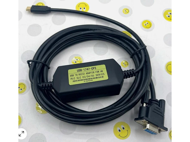 USB-1747-CP3 USB-1756-CP3 Programming Cable SLC Series SLC 5/03 5/04 5/05 PLC Expedited shipping
