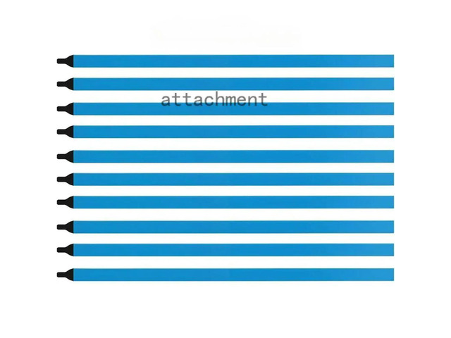 10pcs Pull Tabs Stretch Release Adhesive Strips for LCD Screen with/without Handle