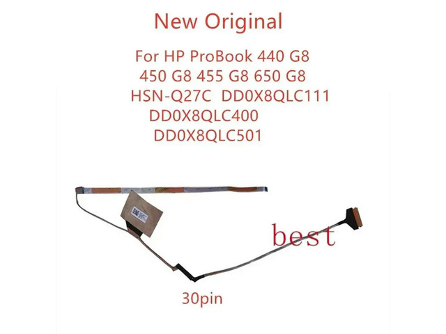 Laptop lcd LVDS EDP cable For ProBook 440 G8 450 G8 455 G8 650 G8 HSN-Q27C screen cable DD0X8QLC111 DD0X8QLC4