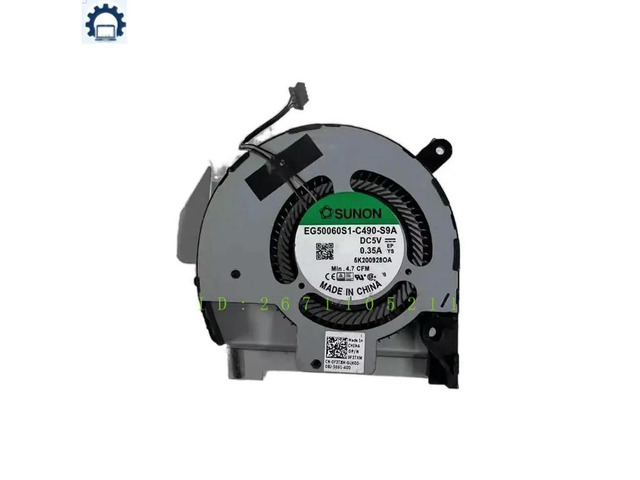 0F3TXM For Latitude 14 5411 Laptop CPU Cooling Fan Cooler Fan EG50060S1-C490-S9A F3TXM CN-0F3TXM