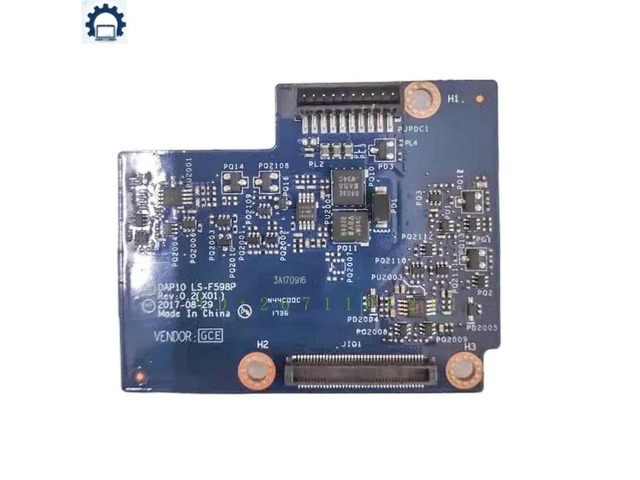LS-F598P 07MYRK For Precision 7530 7540 M7530 Connector Circuit Board 7MYRK Fast Ship
