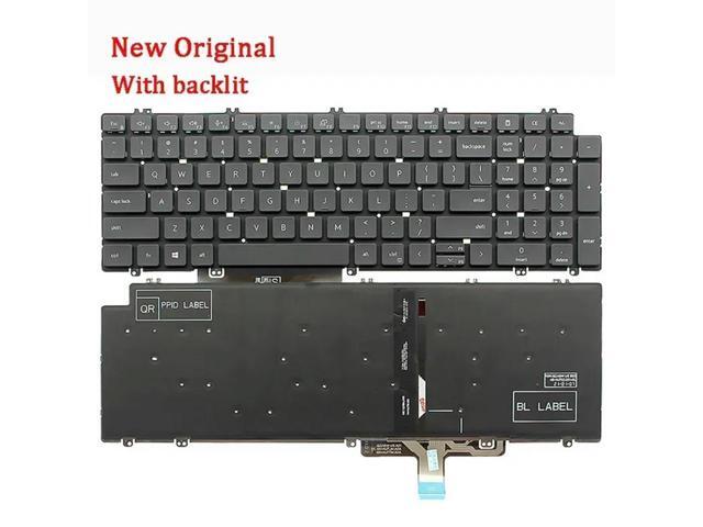 FORGenuine Laptop Rreplacement Keyboard Compatible for Precision 7550 7750 7760 7560 3560 3561 5520