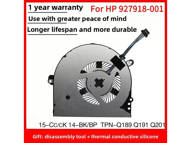 927918-001 For 14-BP 14-BK 15-CK 15-CC Cooling Fan Heatsink Radiator NS75C00-16K11 TPN-Q189 TPN-Q191 TPN-Q201