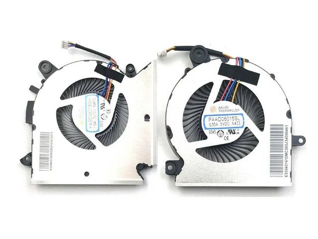 PABD08008SH PAAD06015SL N477 N460 For GF66 GL66 GF76 MS-1583 CPU GPU COOLING FAN DC5V 1.0A 0.55A