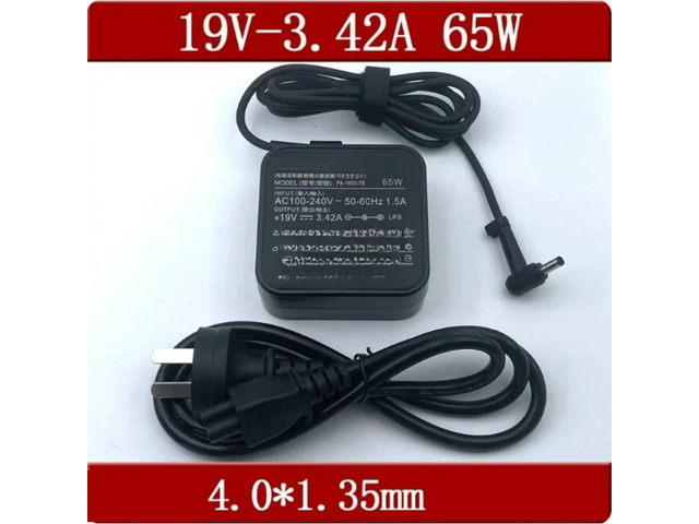 2pcs 65W Laptop AC Power Adapter 19V 3.42A 4.0*1.35mm PA-1650-78 for