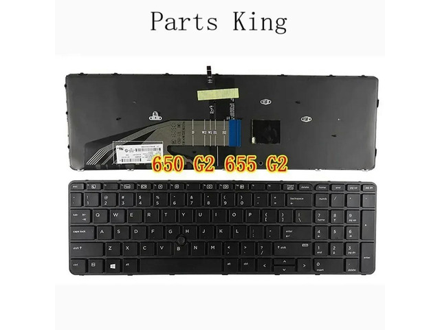 Keyboard with backlit for Probook 650 G1 655 G1/650 G2 655 G2