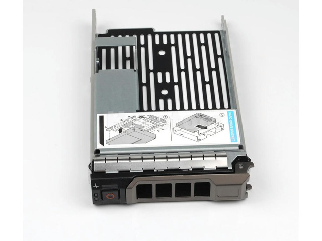 2.5' to 3.5' HDD SATA SAS Hard Drive Tray Caddy Adapter For PowerEdge T130 T310 T410 T440 T610 T640 Server 3.5INCH
