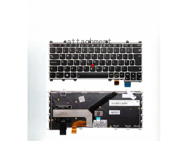 UK Layout Laptop Keyboard Backlit w/ Pointer for ThinkPad S1 Yoga 260 Yoga 370 X380 Yoga(Does not fit for Yoga S1)