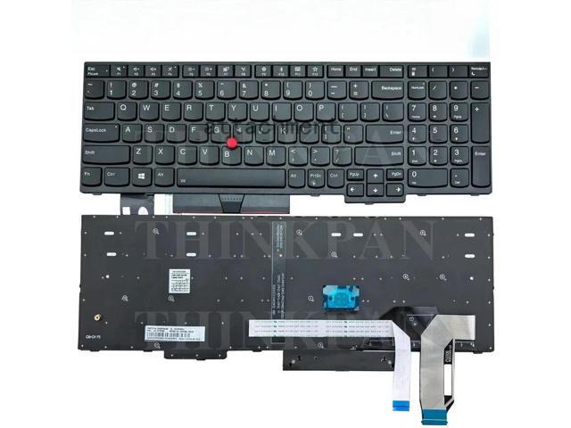 US Layout Laptop Keyboard Backlit Pointer for Thinkpad E580 E585 E590 E595 L580 L590 T590 P52 P53 P53s P72 P73