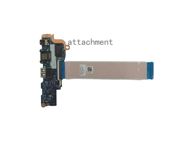 FOR VOSTRO 3510 3515 USB AUDIO WLAN ETHERNET POWER BUTTON BOARD W CABLE LS-L244P