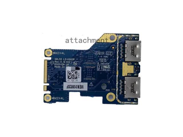 PXVKJ 0PXVKJ GDL55 LS-K663P USB Board For G15 5510 5511