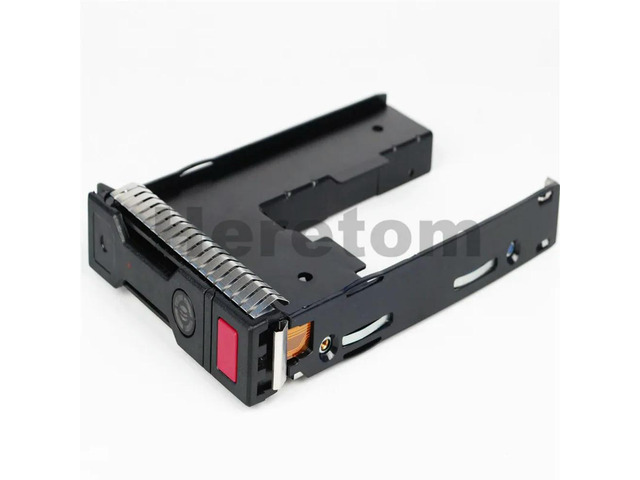 Heretom 2.5' SSD Adapter Tray 00FC28+3.5'SATA Hard Drive Tray Caddy 651314-00 for Proliant ML350e ML310e SL250s Gen8 Gen9