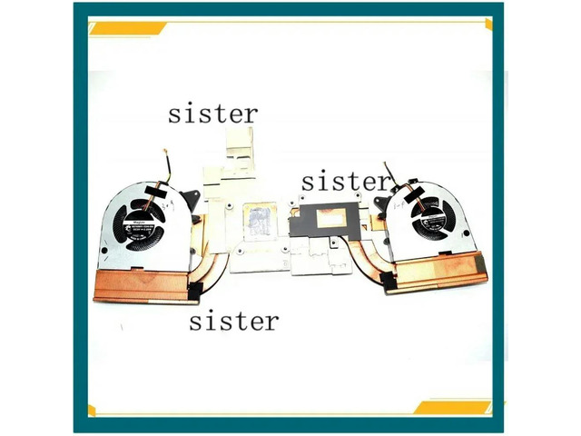 N18E Cpu Cooling Heatsink w/Fan For Legion Y545 81Q5 81Q6 5H40S19931 AT 1DK001SS0
