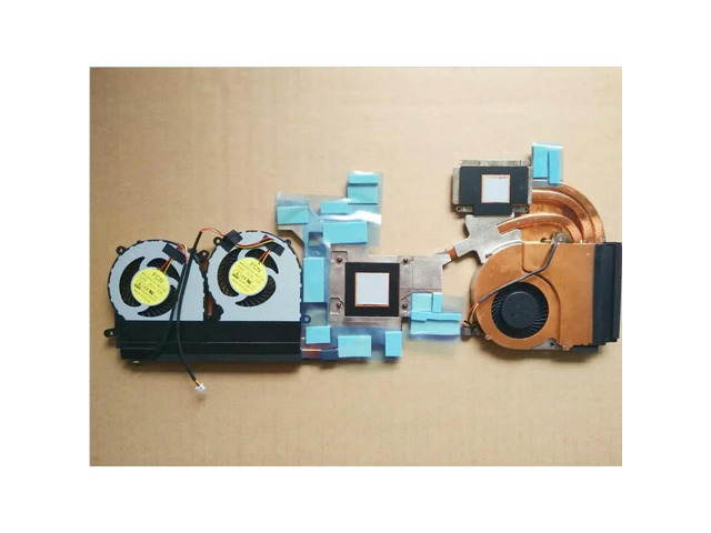 Fan Heatsink thermal module For CLEVO 6-31-P65S2-102 103 P671RP6-G P6-781S1NR