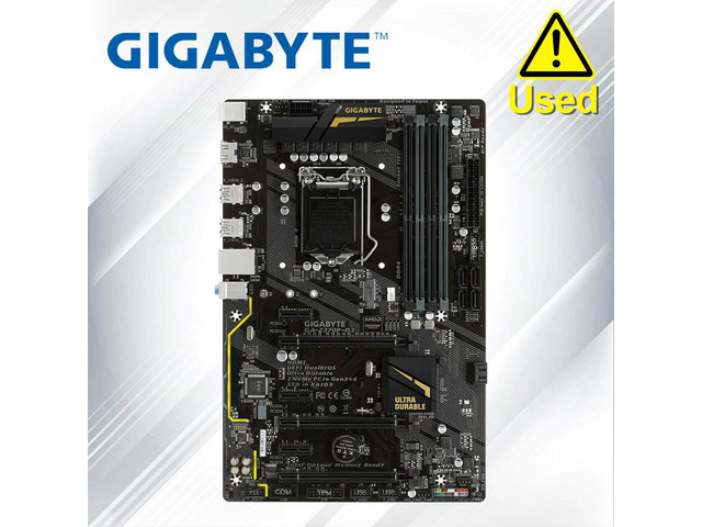 GA Z270P-D3 Motherboard DDR4 LGA 1151 DDR4 For Z270 64GB USB3.1 HDMI Desktop Mainboard