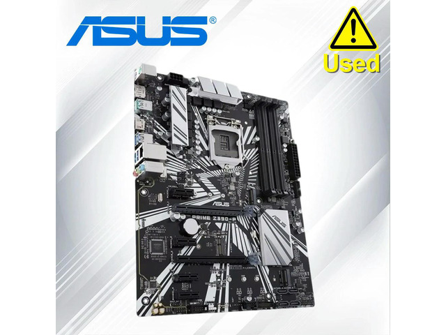 Prime Z390-P LGA 1151 (300 Series) Z390 SATA 6Gb/s ATX Motherboard for Cryptocurrency Mining (BTC) with Above 4