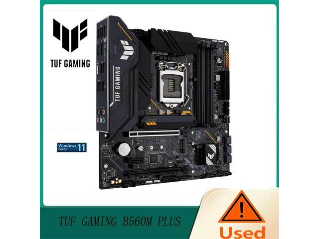 TUF GAMING B560M-PLUS LGA1200 (11th/10th Gen) Micro ATX gaming motherboard