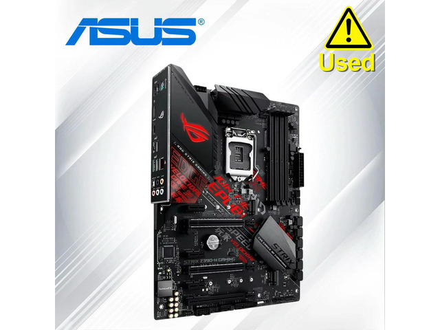 ROG Strix Z390-H Gaming Motherboard LGA1151 ATX DDR4 DP HDMI M.2 USB 3.1 Gen2 Gigabit LAN
