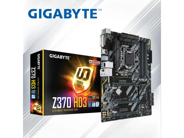GA-Z370 HD3 Z370 HD3 Motherboard LGA1151 DDR4 Z370 Support i3 8100 i5 8500 I7 8700K