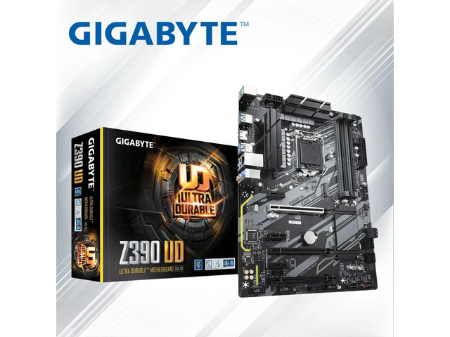 GA Z390 UD Motherboard LGA 1151 Z390 Desktop Mainboard M.2 nvme PCI-E X16 With Box