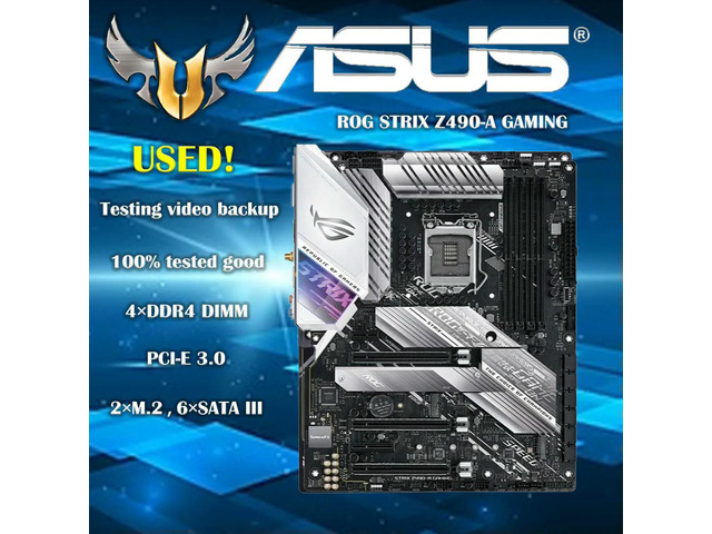 Z490-A GAMING LGA 1200 Z490 SATA 6Gb/s ATX Motherboard