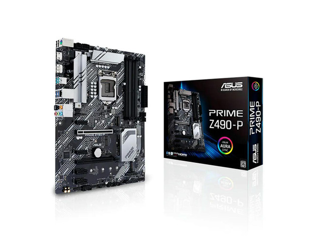 LGA 1200 Z490 Motherboard PRIME Z490-P Motherboard 128GB DDR4 PCI-E 3.0 M.2 USB3.2 ATX For tenth gen cpus