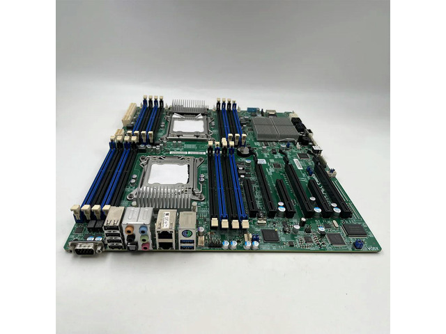 X9DAI Workstation Motherboard For X79 C602 LGA2011 Support E5-2600