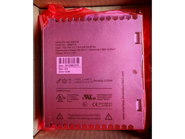 2866310 Power Supply Unit - TRIO-PS/1AC/24DC/ 5