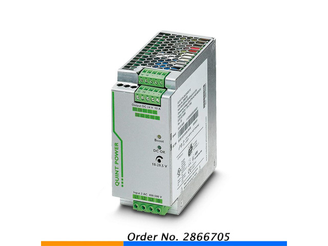 2866705 Power Supply, QUINT-PS/3AC/24DC/10