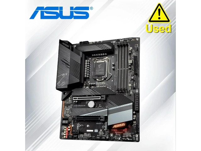 Z590 ELITE LGA 1200 With Z590 ATX Motherboard with Triple M.2, PCIe 4.0, USB 3.2 Gen2X2 Type-C