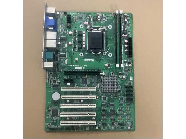 Industrial Computer Motherboard Dual Network Ports 5*PCI NLH61-6C REV: 2.0