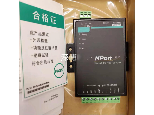 NPort5230 2 Port RS422 485 To Serial Port Service Serial Port