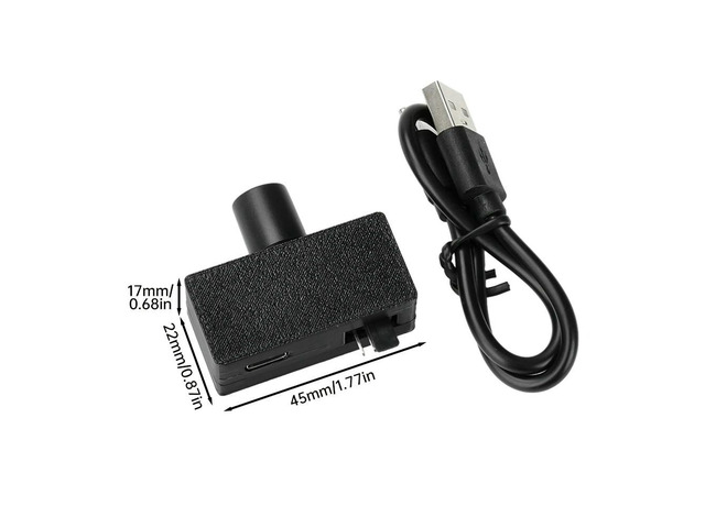 PWM Speed Controller 4Pin PWM Fan Governor USB to TYPE-C Power Supply DIY Watercooling Cooler Electronic Kit