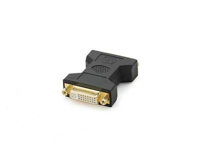 DVI to DVI adapter Female to Female Converter Gold Plated DVI 24+5 F-F Connector DVI Joiner Adaptor