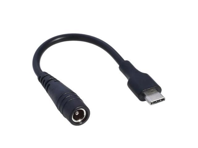 DC Type-c Female To 5.5*2.1 Female Cables 5521 Power Jack DC Power Conector 5.5x2.1 Adapter USB Type C Converter