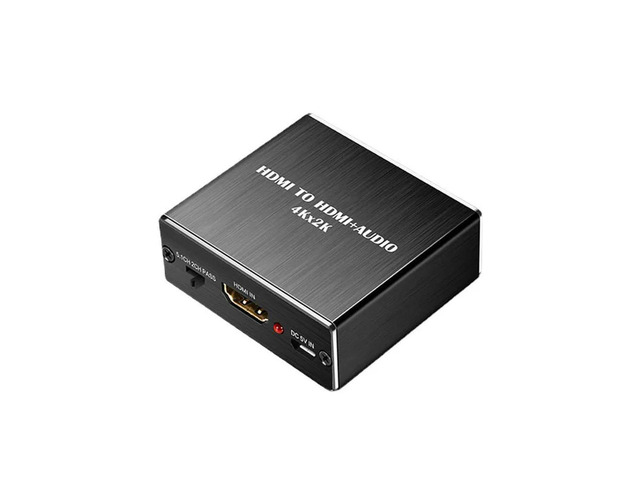 4K 2K Video Extractor HDMI-Compatible To 3.5MM Audio Converter SPDIF Optical TOSLINK Stereo Out Splitter Adapter