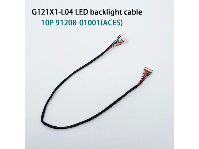 G121X1-L03/L04 LED puncture type backlight cable 10P plug 91208-01001