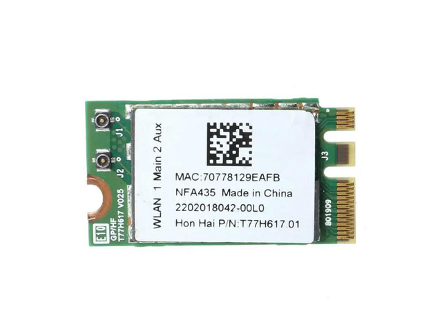 Light Weight Adapter Card for QCA9377 QCNFA435 802.11AC 2.4G/5G NGFF WLAN Card Bluetooth-compatible 4.1