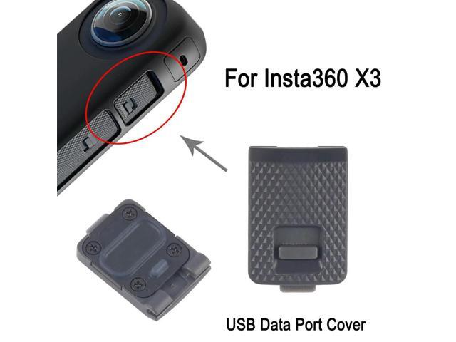 For X3 USB Data Port Cover Replacement, For X3 Action Camera USB Interface Protective Cover