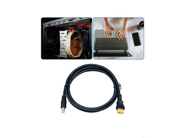 150cm DC7909 Male to XT60 Female Power Adapter Cable for Solar Panel and Outdoor Energy