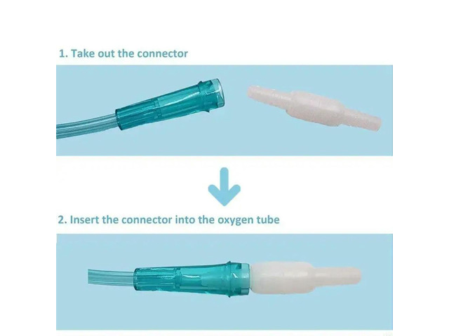 10Pcs Oxygen Tubing Joints ABS Oxygen Tubing Rotating Adapters For Clinical Settings And Hospital Equipment