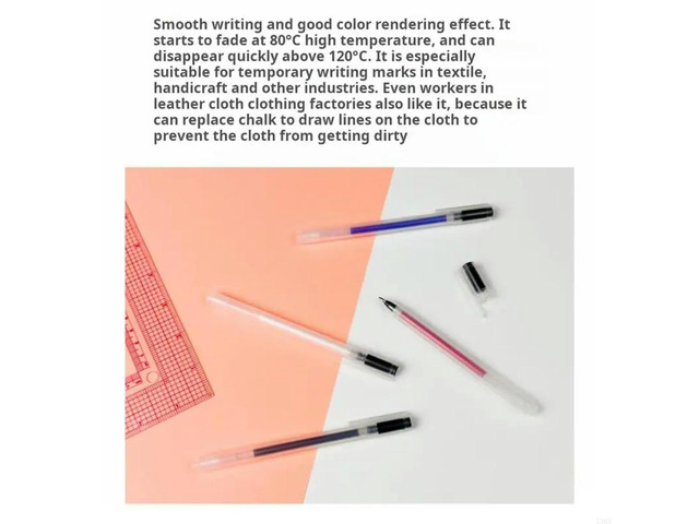 Vanishing Heat Erasable Fabric Marking Pens High-Temperature Disappearing Pens