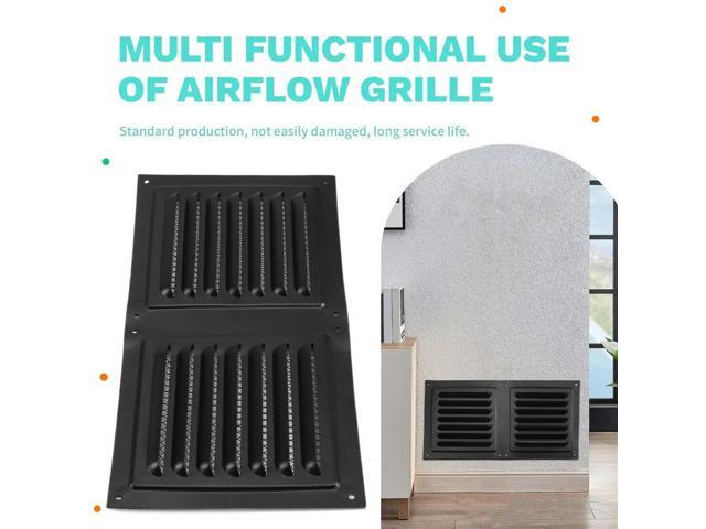Airflow Grille Airflow Vent Cover Built-in Insect Screen Compact Size Optimal Airflow for Cooling for HVAC Systems